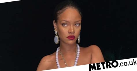 rihana topless pic|Rihanna poses topless in sexy poolside photo .